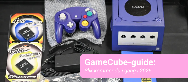Hva trenger du for å spille GameCube i 2026? Enkel guide for nybegynnere