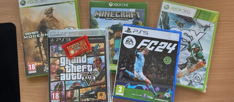 Vi så Haaland game, så sjekket vi spillhylla