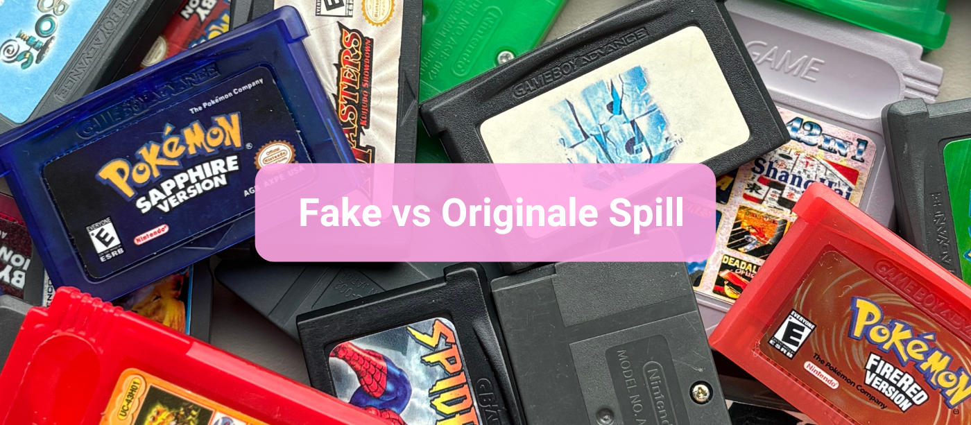 Guide: Hvordan se forskjell på ekte og falske spill
