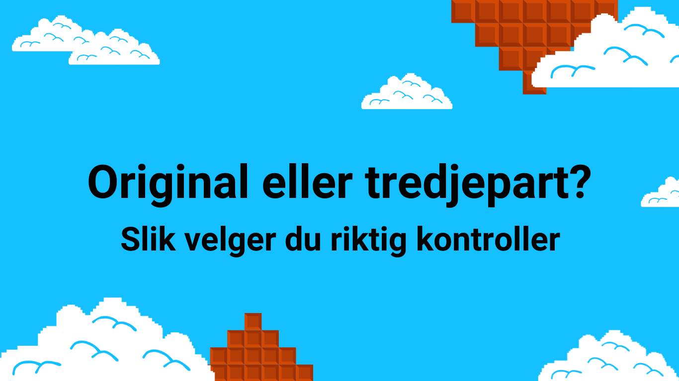 Original eller tredjepart kontroller? Slik velger du riktig til retrospill