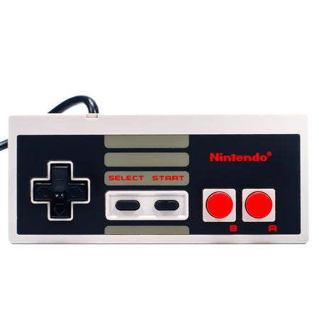 Bilde av en original Nintendo NES 8-bit kontroller