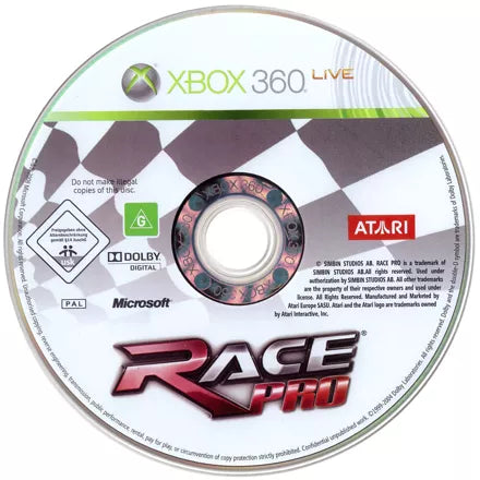Race Pro - Xbox 360 spill - Retrospillkongen