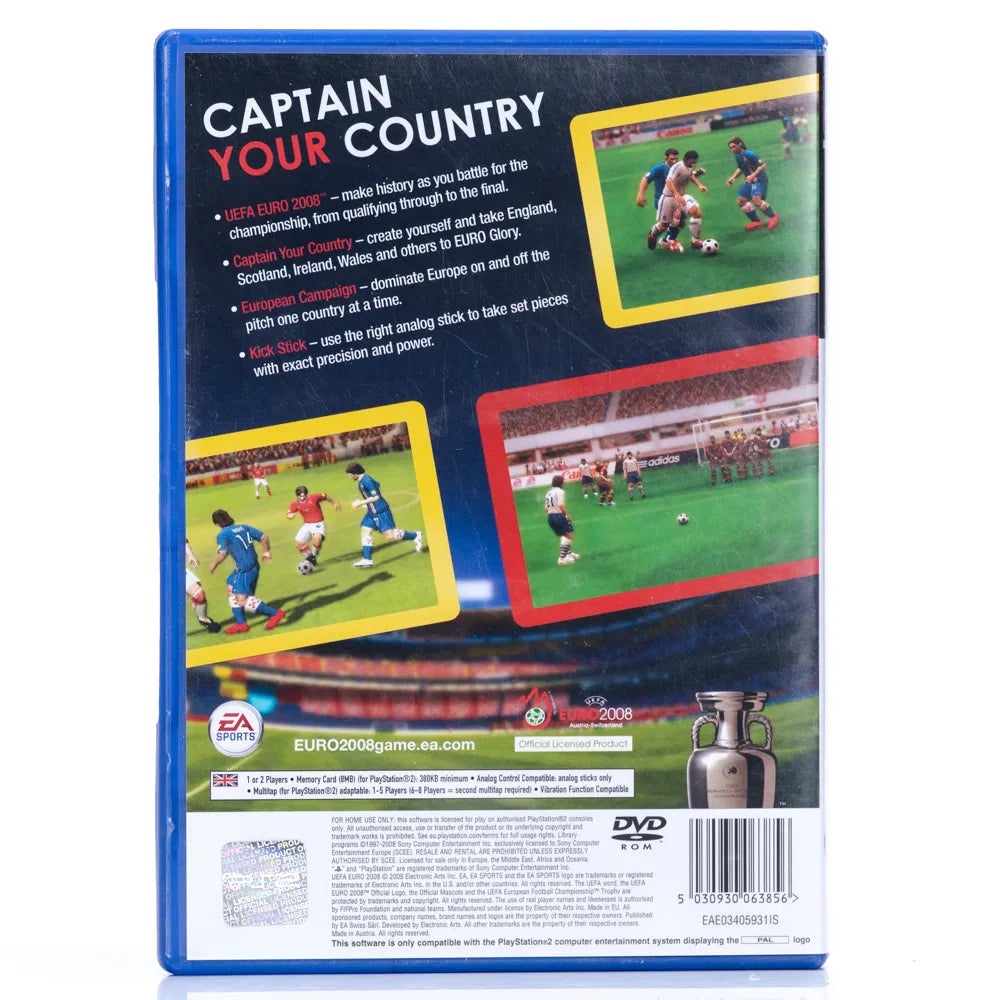 UEFA Euro 2008 - PS2 spill - Retrospillkongen