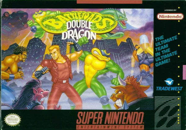 Battletoads & Double Dragon - SNES spill (NTSC, USA) - Retrospillkongen