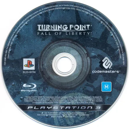 Turning Point: Fall of Liberty - PS3 spill - Retrospillkongen