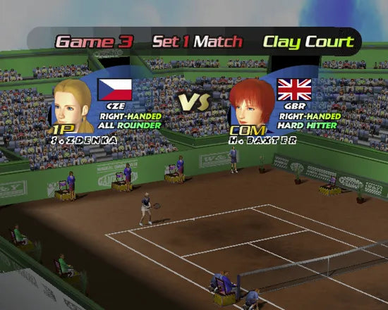 European Tennis Pro - PS2 Spill - Retrospillkongen