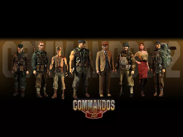 Commandos 2: Men of Courage - PS2 Spill - Retrospillkongen