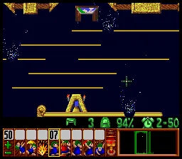 Lemmings - SNES spill - Retrospillkongen