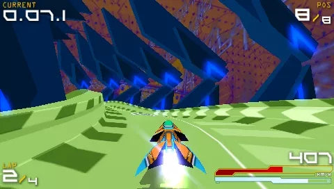 WipEout Pure - PSP spill - Retrospillkongen