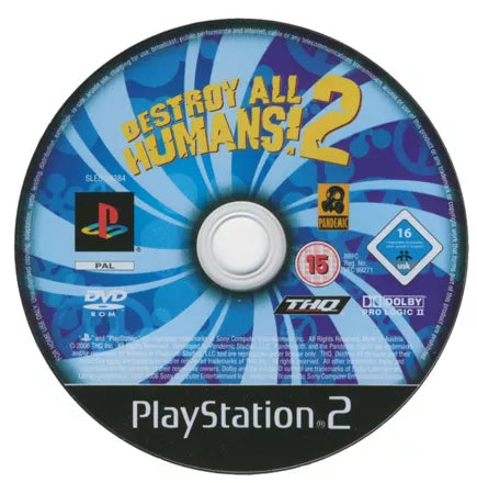 Destroy All Humans! 2 - PS2 spill - Retrospillkongen