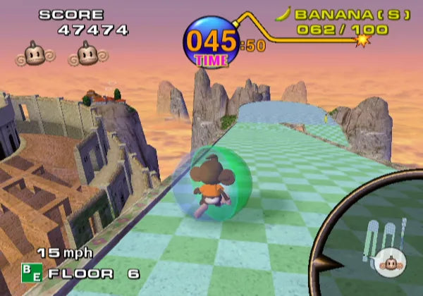 Super Monkey Ball - Gamecube spill - Retrospillkongen