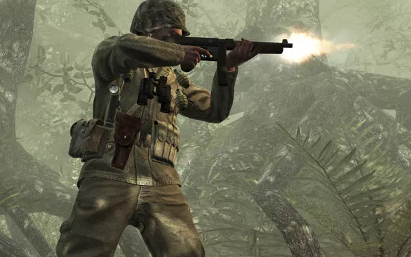 Renovert Call of Duty: World at War - Xbox 360 spill - Retrospillkongen