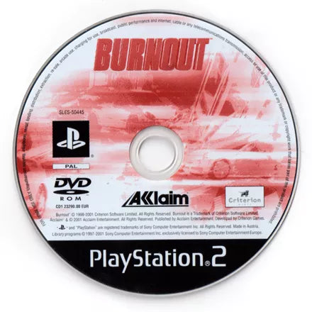 Burnout - PS2 spill - Retrospillkongen