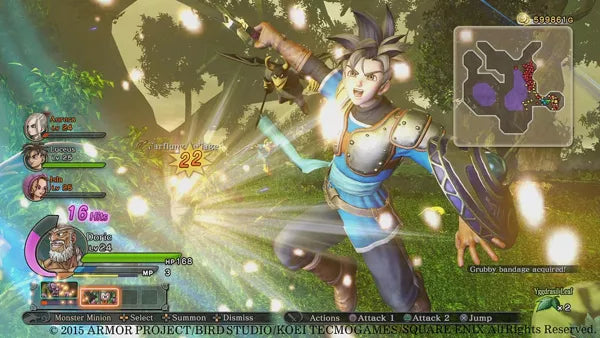 Dragon Quest Heroes: The World Tree's Woe and the Blight Below - PS4 spill - Retrospillkongen