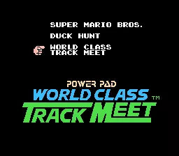 Super Mario Bros. / Duck Hunt / Track Meet - NES spill (NTSC, USA) - Retrospillkongen