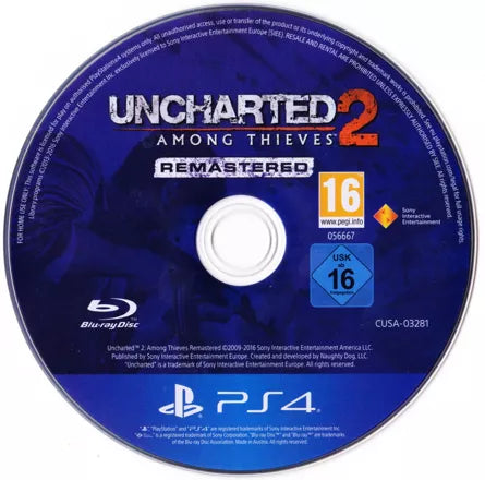 Uncharted 2: Among Thieves - Remastered - PS4 Spill - Retrospillkongen
