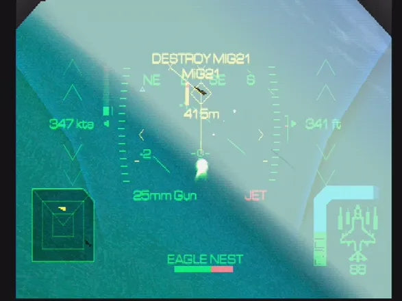 Eagle One: Harrier Attack - PS1 spill - Retrospillkongen