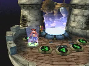 Crash Bandicoot: Warped - PS1 spill - Retrospillkongen