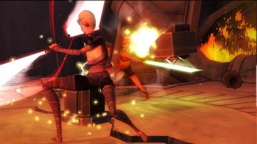 Star Wars: The Clone Wars - Lightsaber Duels - Wii spill - Retrospillkongen