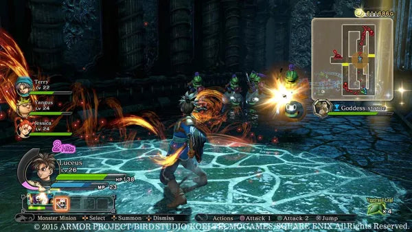 Dragon Quest Heroes: The World Tree's Woe and the Blight Below - PS4 spill - Retrospillkongen