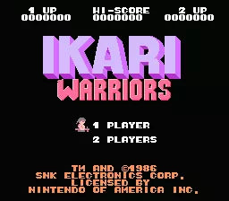 Ikari Warriors - NES spill - Retrospillkongen