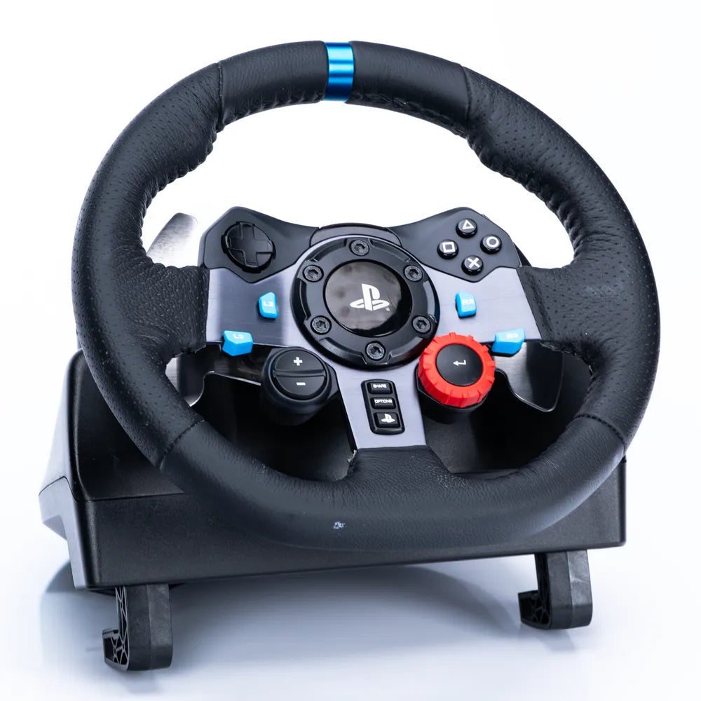 Logitech G29 Driving Force Racing Ratt og Pedalsett til PS3, PS4 og PS5 - Retrospillkongen