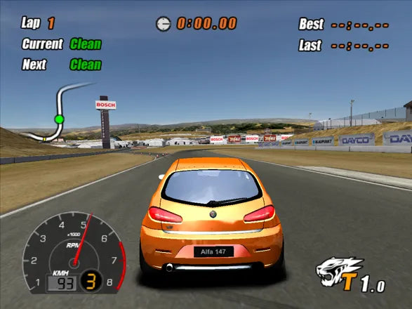 SCAR: Squarda Corse Alfa Romeo - Xbox spill - Retrospillkongen