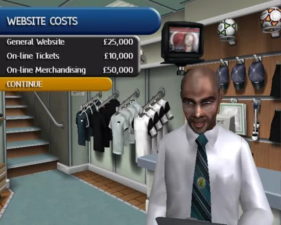 Premier Manager: 2002/2003 Season - PS2 spill - Retrospillkongen