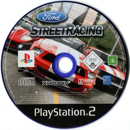 Ford Street Racing - PS2 spill - Retrospillkongen