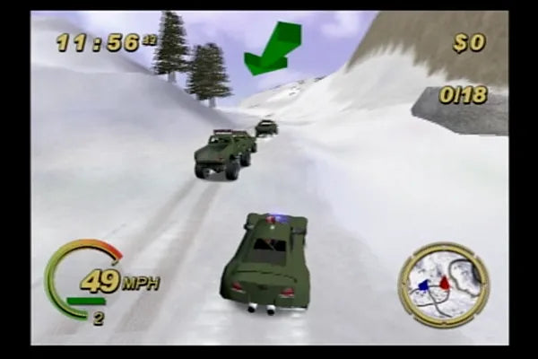 Smuggler's Run - PS2 spill - Retrospillkongen
