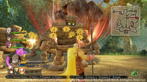 Dragon Quest Heroes: The World Tree's Woe and the Blight Below - PS4 spill - Retrospillkongen