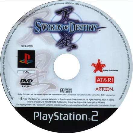 Swords of Destiny - PS2 spill - Retrospillkongen