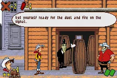 Lucky Luke: Wanted! - GBA Spill