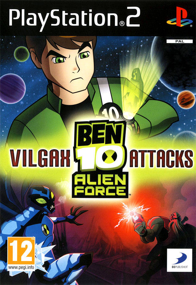 Ben 10: Alien Force Vilgax Attacks - PS2 Spill - Retrospillkongen