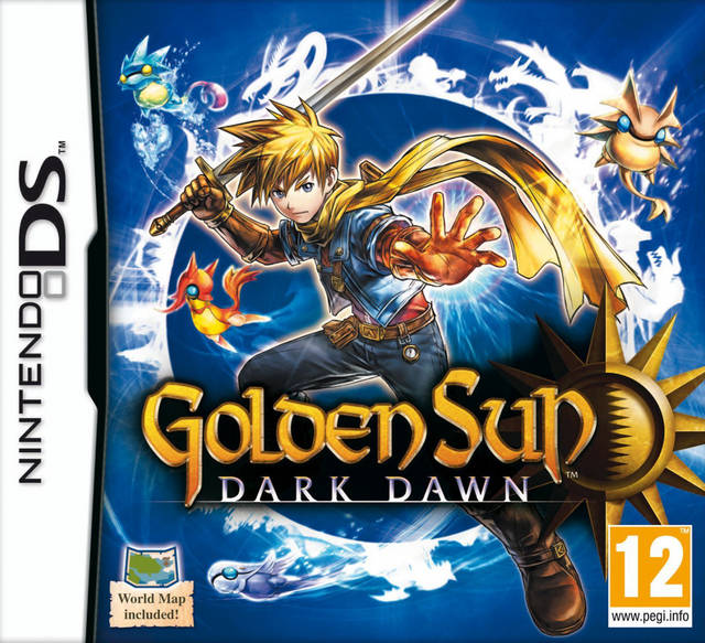 Golden Sun Dark Dawn - Nintendo DS spill - Retrospillkongen