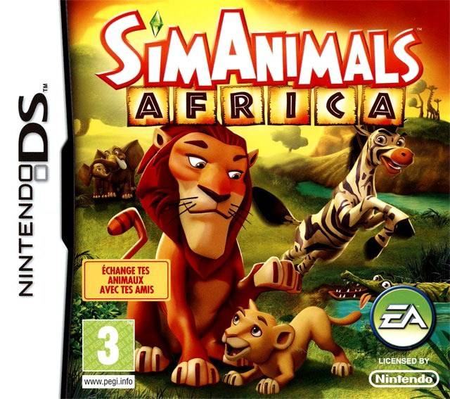 SimAnimals: Africa - Nintendo DS spill - Retrospillkongen