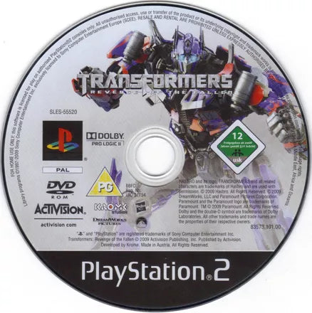 Transformers: Revenge of the Fallen - PS2 Spill - Retrospillkongen