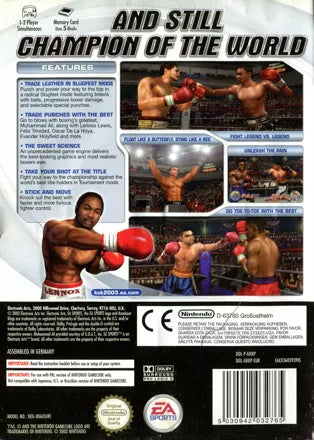 Knockout Kings 2003 - Gamecube spill - Retrospillkongen