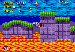 Sonic the Hedgehog - SEGA Mega Drive spill - Retrospillkongen