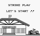 Golf - GameBoy spill - Retrospillkongen