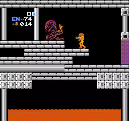 Metroid - NES spill - Retrospillkongen