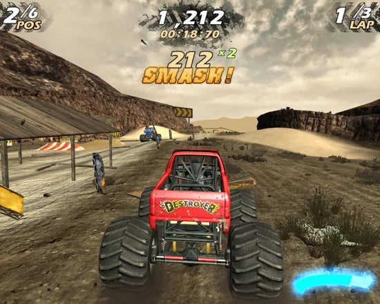 Monster Jam - Wii spill - Retrospillkongen