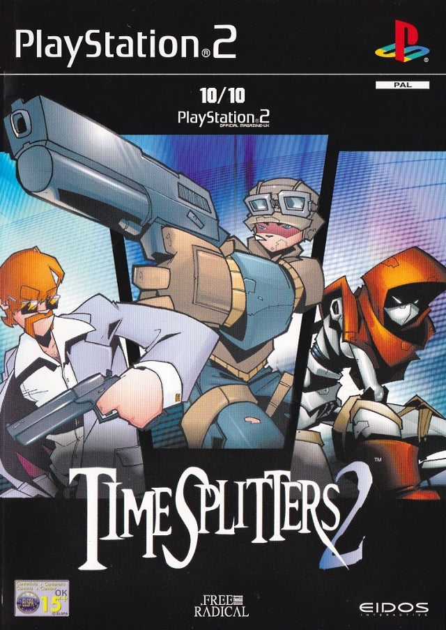TimeSplitters 2 - PS2 Spill - Retrospillkongen