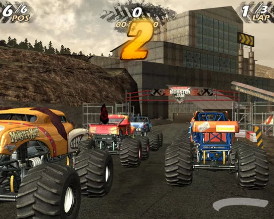 Monster Jam - Wii spill - Retrospillkongen