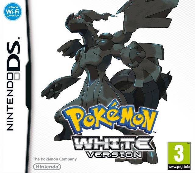 Pokemon White version - Nintendo DS (KUN COVER) - Retrospillkongen