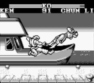 Street Fighter II - Gameboy spill - Retrospillkongen
