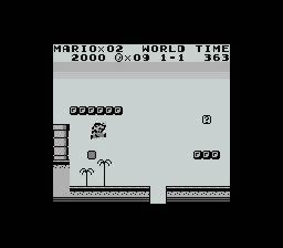 Super Mario Land - Gameboy spill - Retrospillkongen