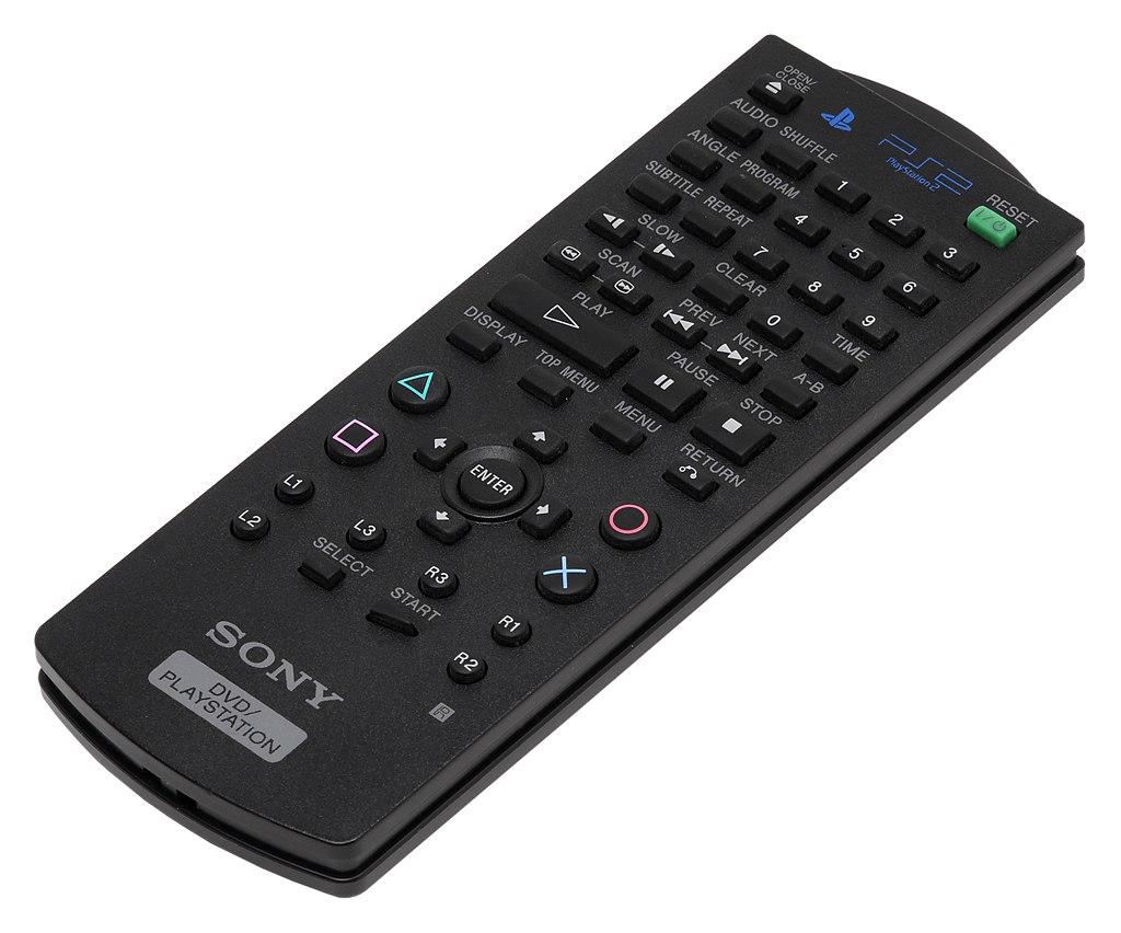 Renovert Sony PlayStation 2 TV fjernkontroll - Retrospillkongen