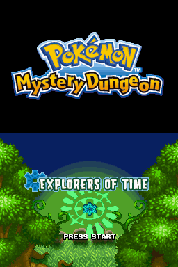 Pokemon Mystery Dungeon: Explorers of Time - Nintendo DS spill - Retrospillkongen