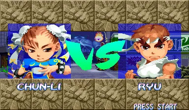 Super Puzzle Fighter II Turbo - PS1 spill - Retrospillkongen